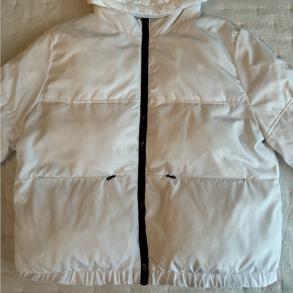 White Puffer Jacket - Picture 2 of 4